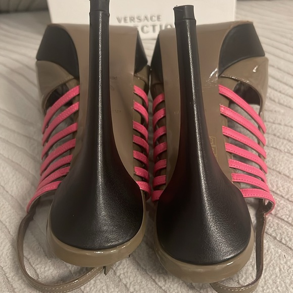 VERSACE COLLECTION SANDALS ZISE 7 - Picture 9 of 12